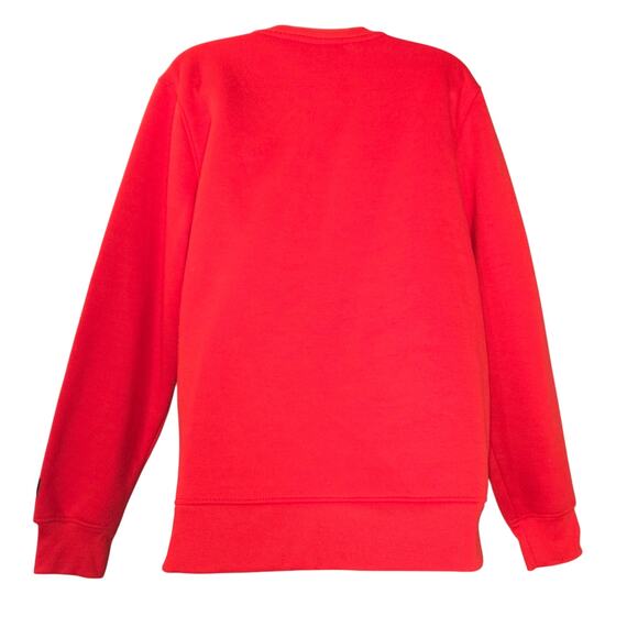 Bleeker & Mercer Mens Medium Pullover Sweatshirt Red Hood Grown Bear Streetwear - Picture 6 of 11